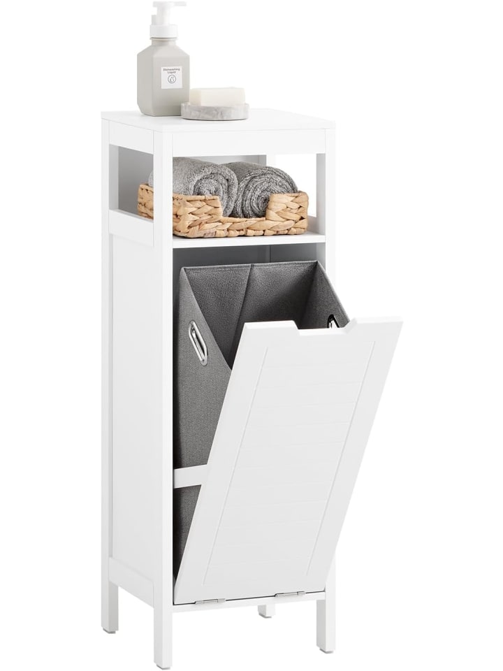 SoBuy Wäscheschrank in Weiß - (B)30 x (H)90 x (T)30cm günstig kaufen onesize