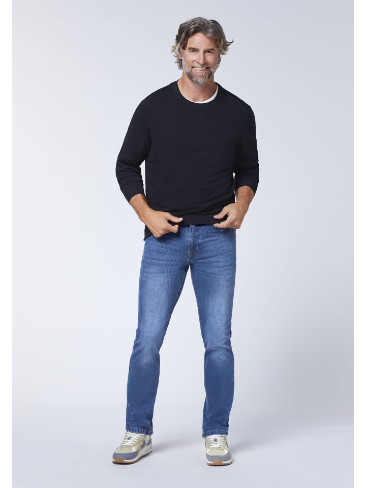Oklahoma Jeans Jeans in Blau günstig kaufen