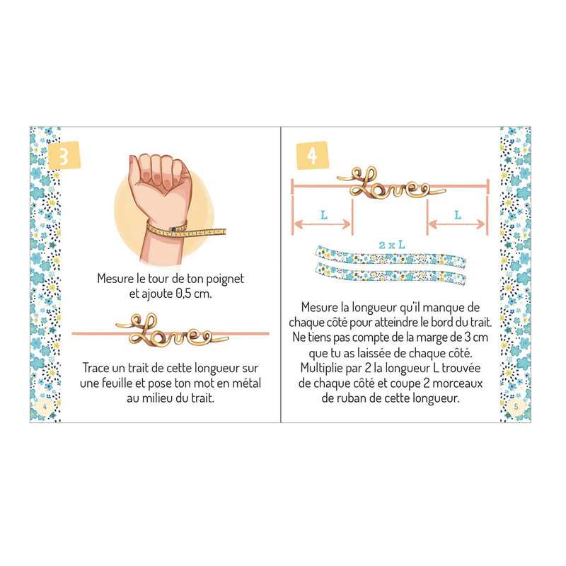 Coffret mon superbe bijou, mon joli bracelet personnalisé - Auzou