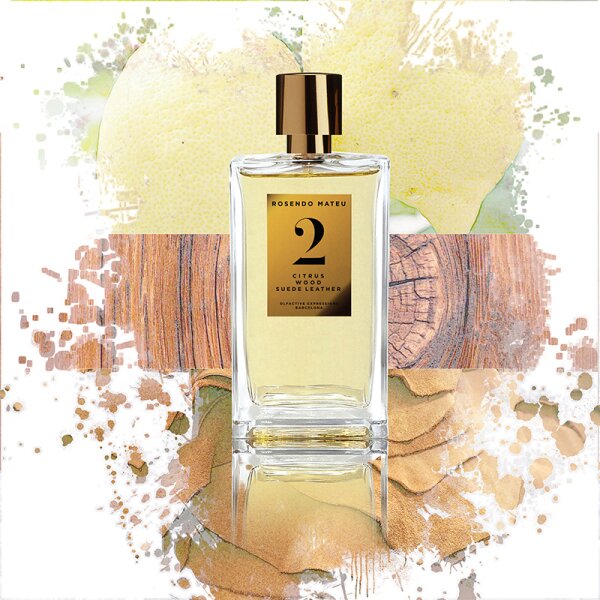 Rosendo Mateu N° 2 Citrus / Wood / Suede Leather Eau de Parfum