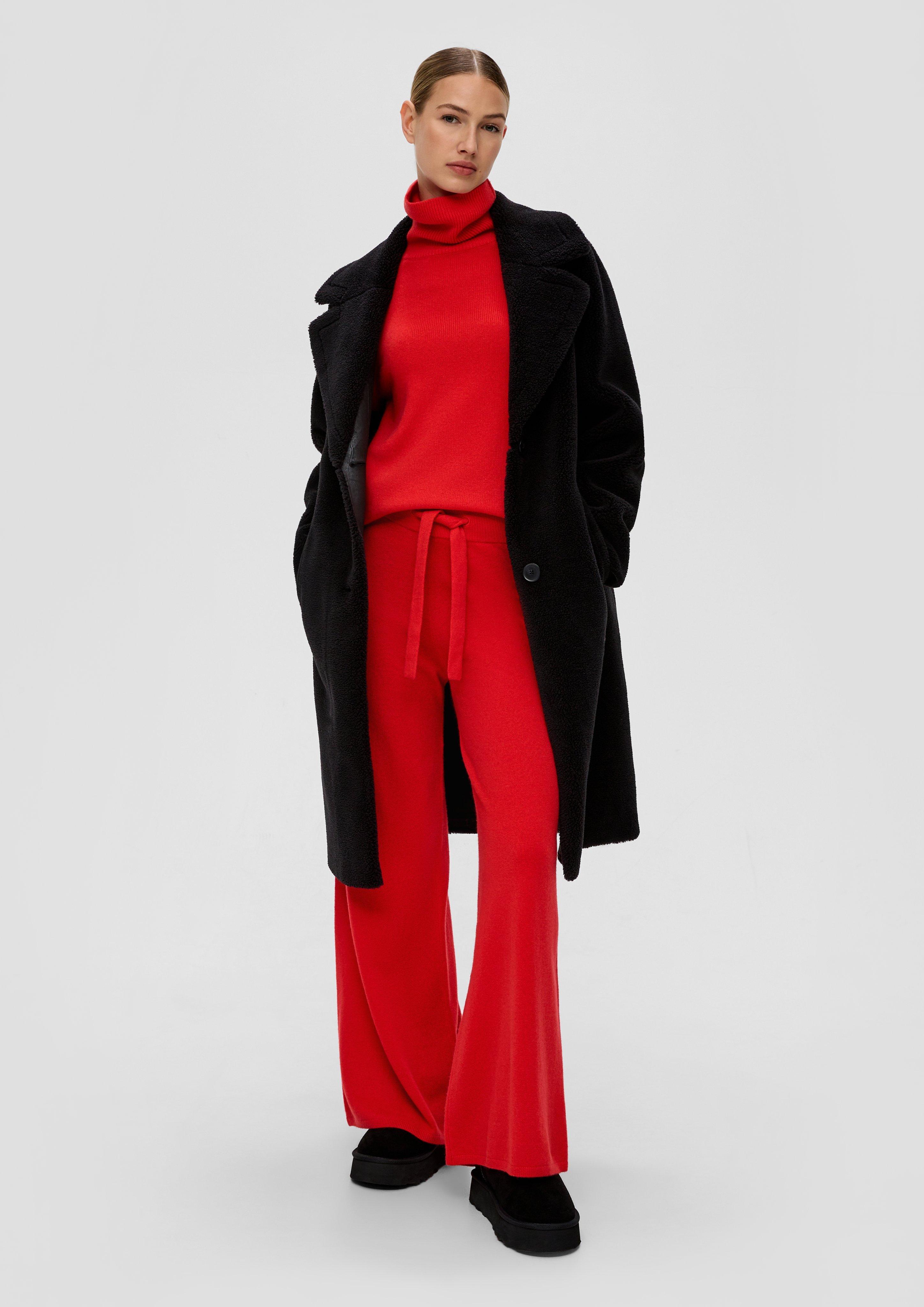 Wide Leg-Hose aus Merino-Kaschmir-Mix  2138045-3074