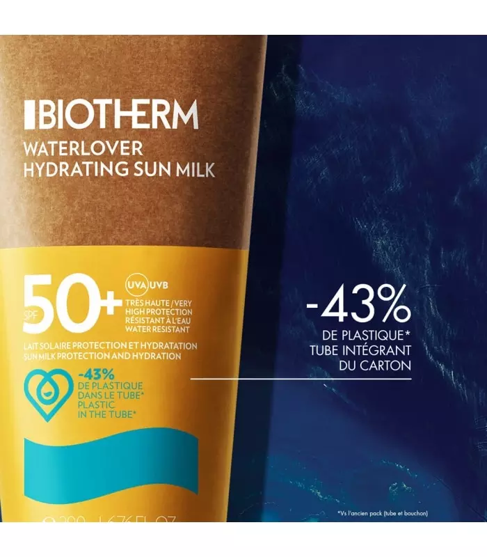 WATERLOVER LAIT SOLAIRE HYDRATANT SPF50+ Lait solaire hydratant pour le visage & corps