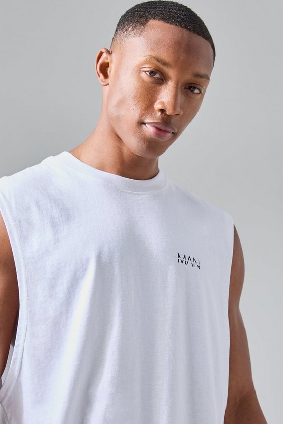 Man Active Jersey-Tanktop