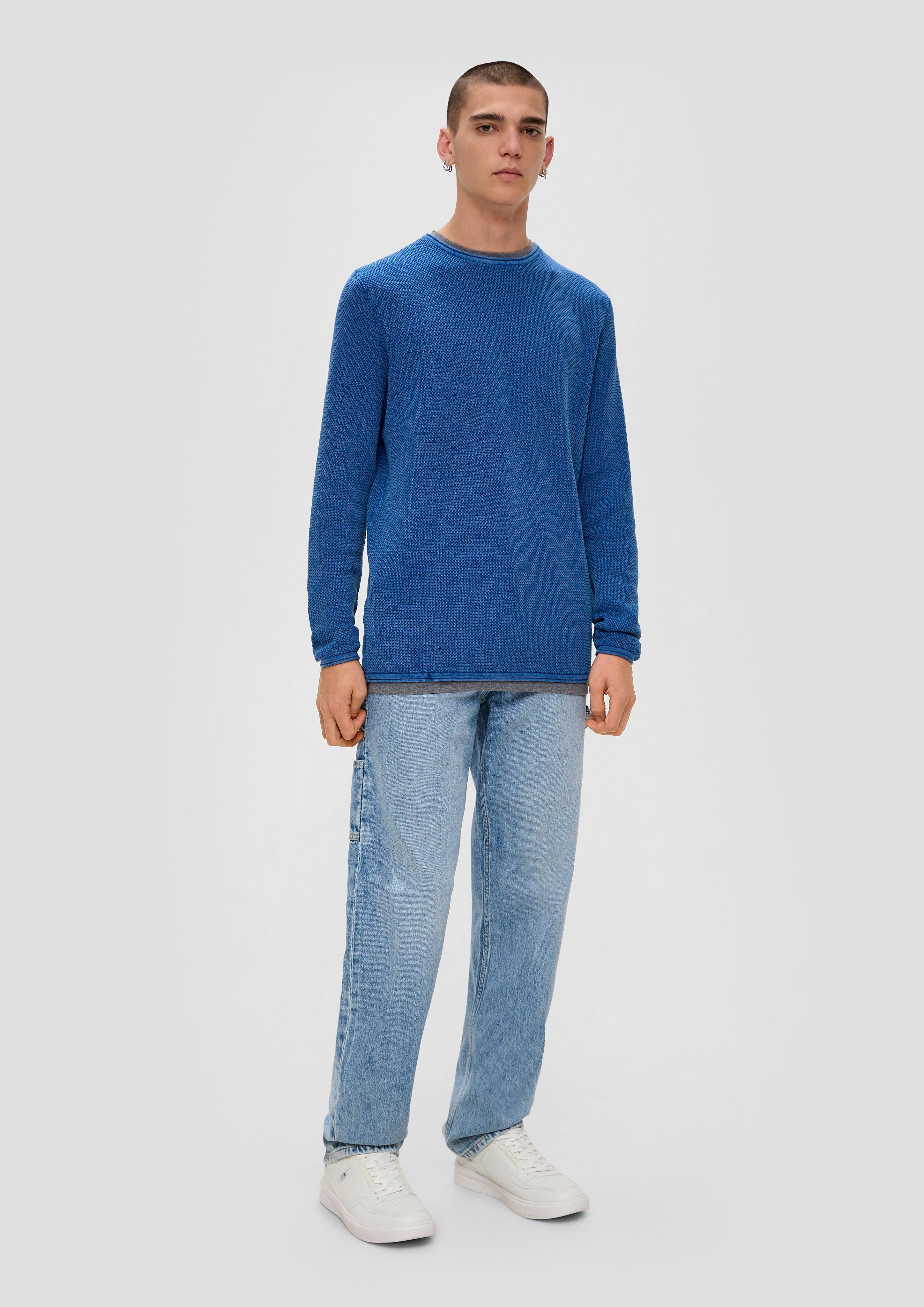 Strickpullover aus reiner Baumwolle  2151768-5539