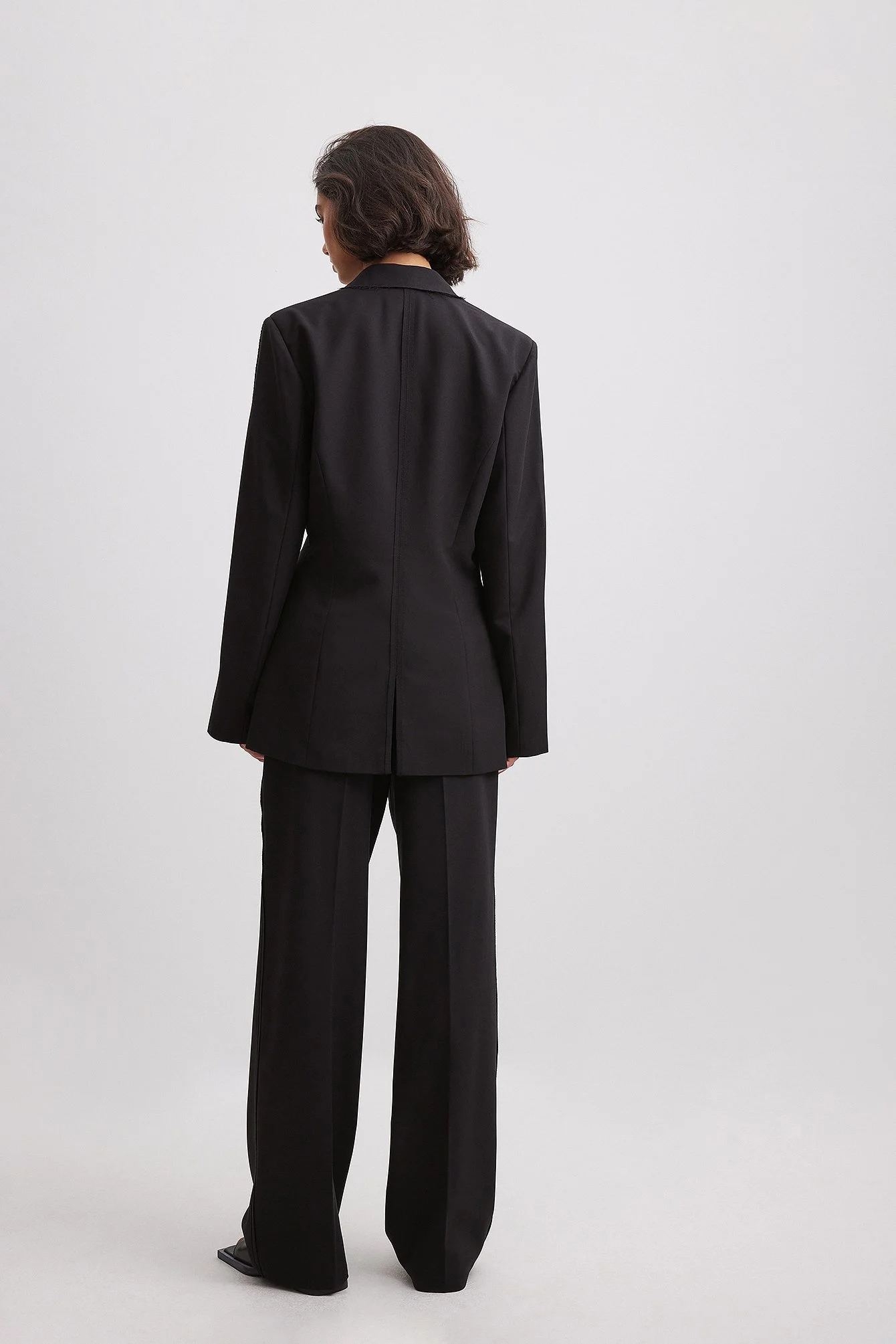 Blazer mit grobem Wellenschliff