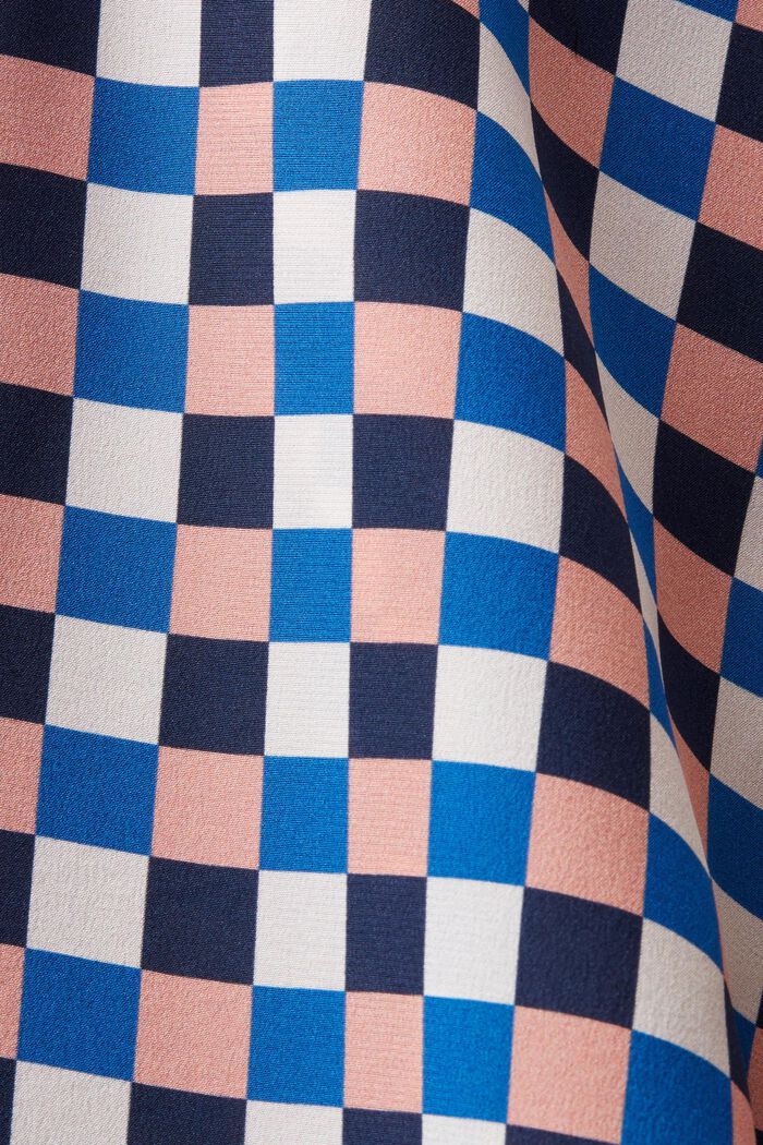 Bedruckte Seidenbluse