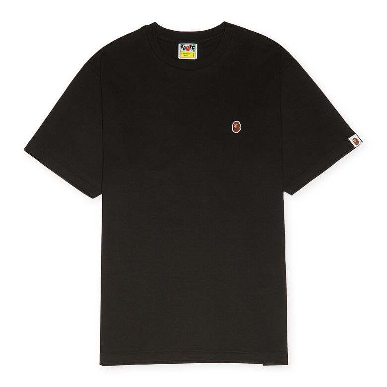 A Bathing Ape Ape Head One Point Tee Black