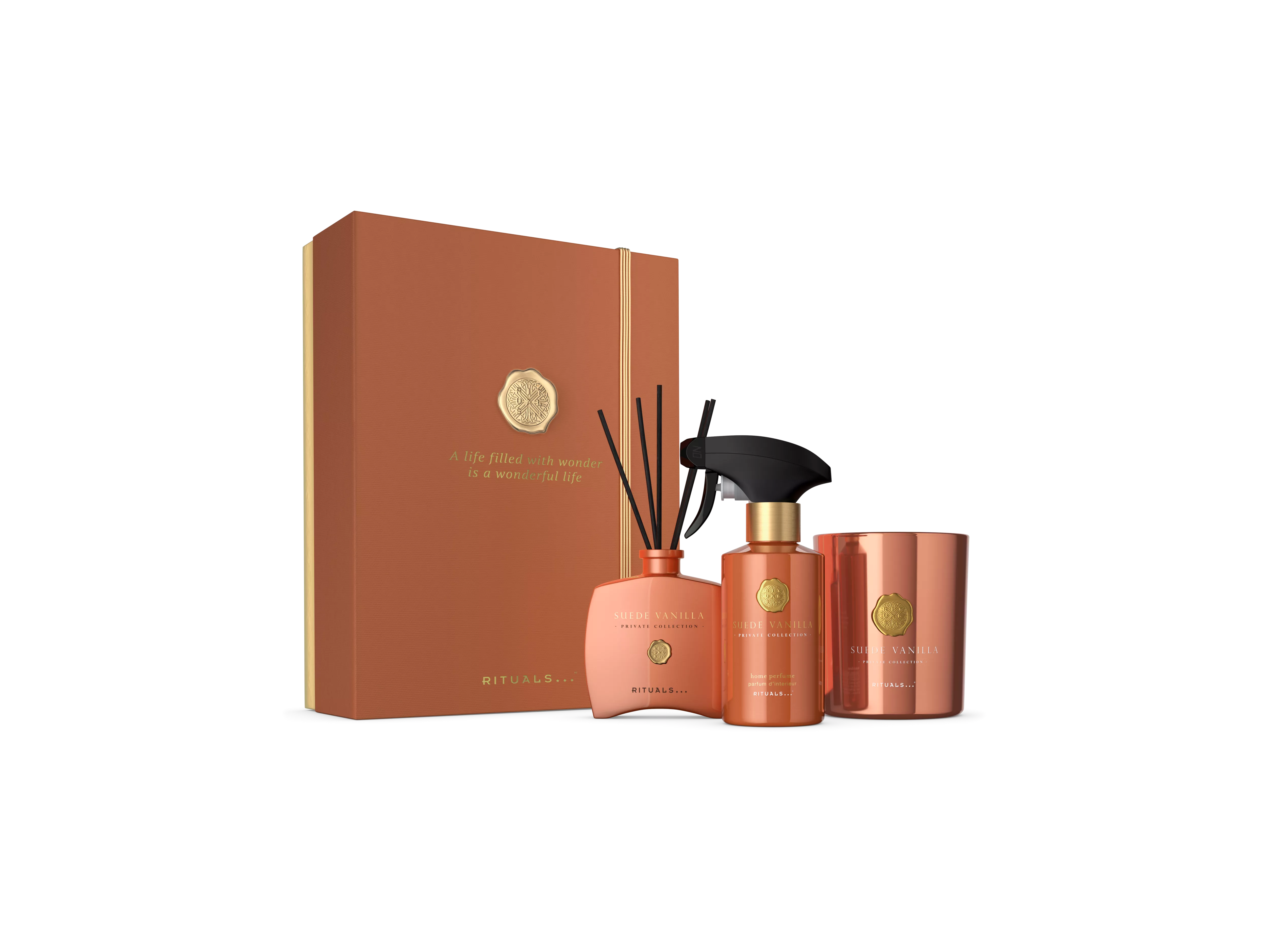 Coffret cadeau Suede Vanilla L