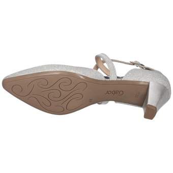Gabor Spangenpumps in silber