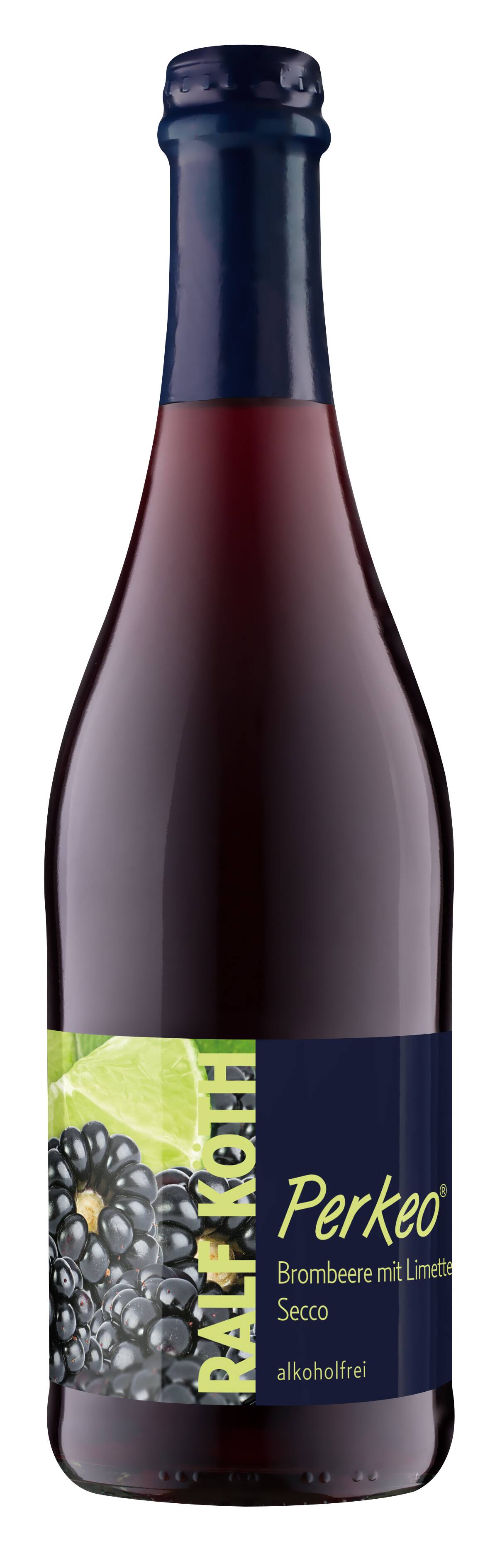 Wein & Secco Köth Perkeo Brombeere mit Limette - Secco Alkoholfrei