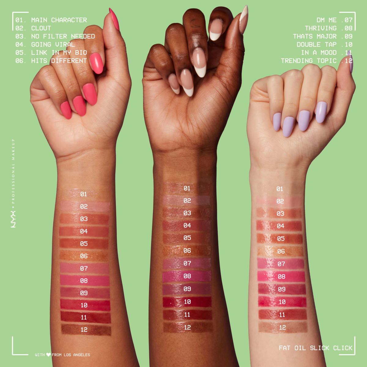 Lippenstift Fat Oil Slick Click 07 DM Me, 2 g