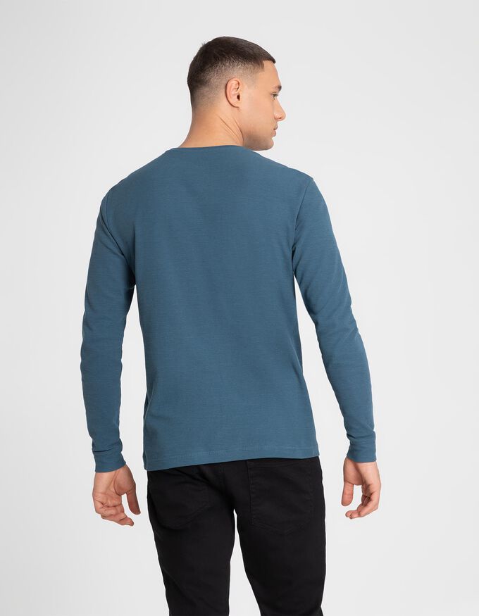 Langarmshirt - Labelpatch
