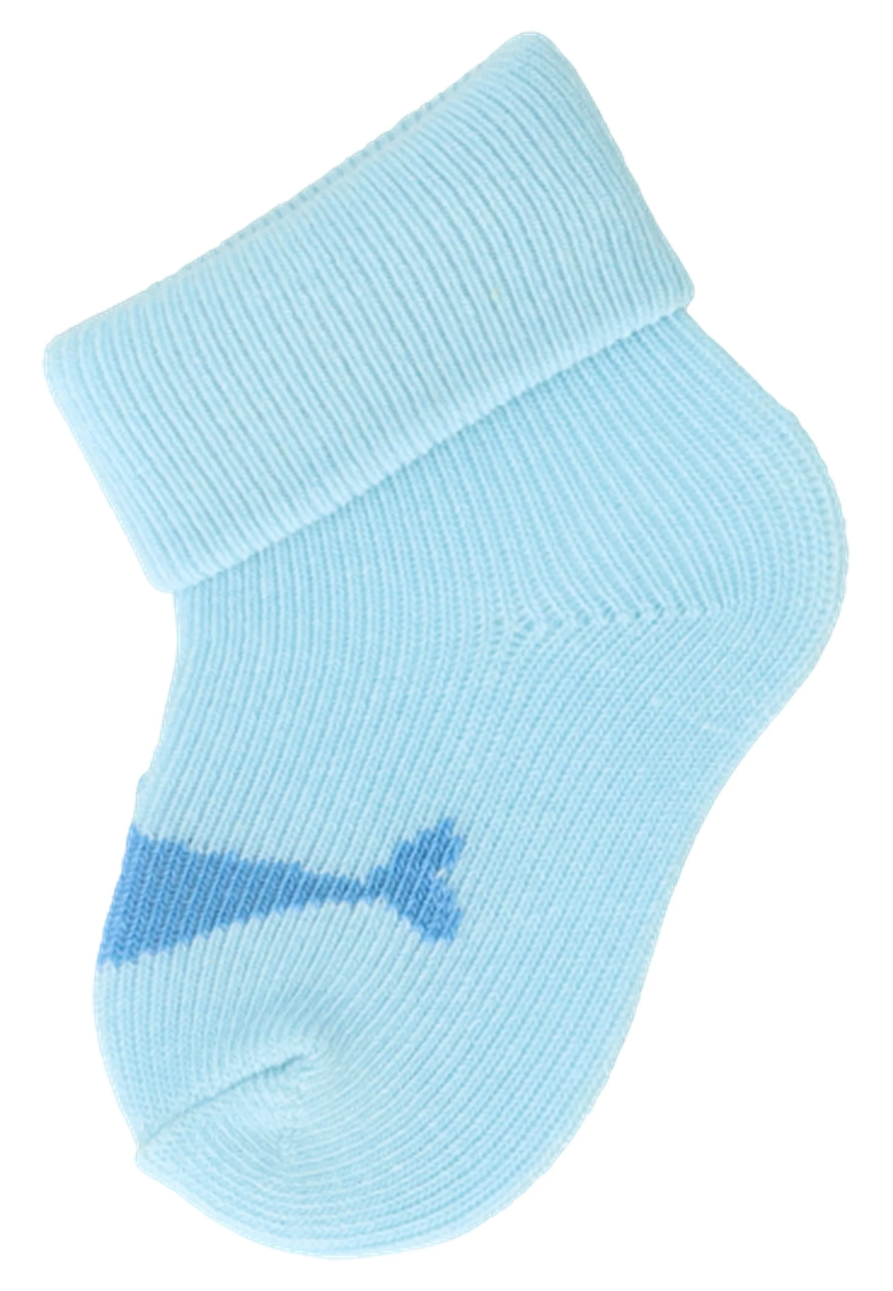 Erstlingssocken im 3er Pack mit Motiv Fische