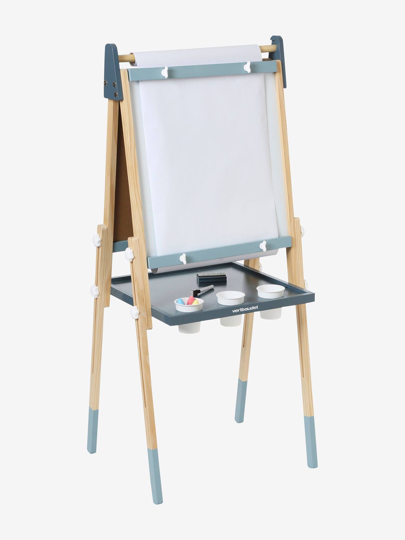 Tableau pliable et réglable en hauteur 3 en 1 en bois FSC® marine