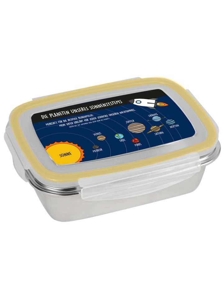 Geda Labels Brotdose Sonnensystem in Dunkelblau - 850 ml günstig kaufen onesize