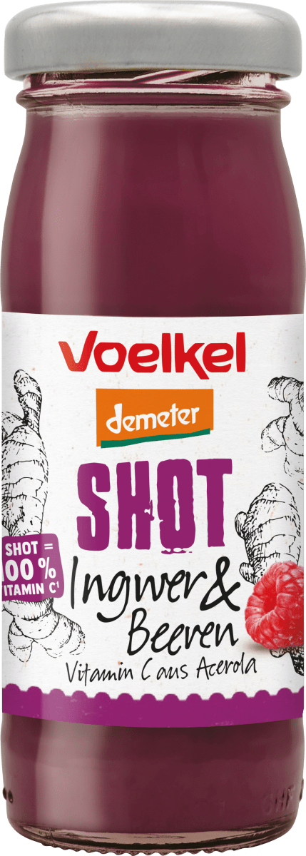 Ingwer & Beeren Shot, 95 ml