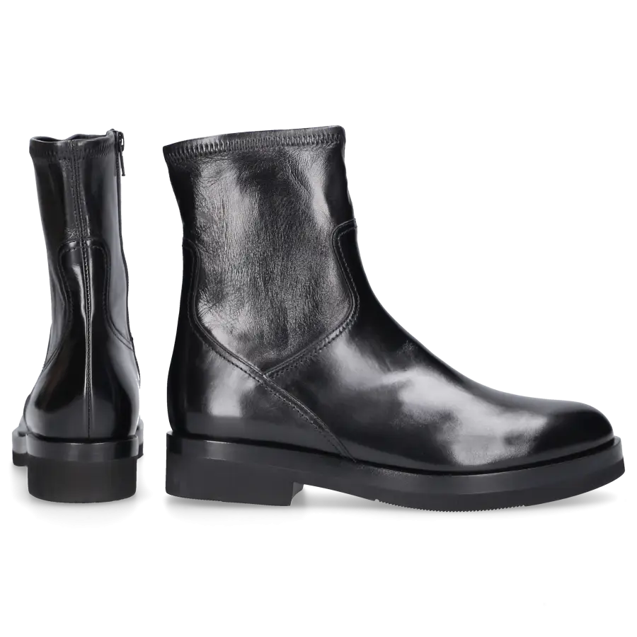 Truman's - Stiefeletten 7644 Kalbsleder - schwarz