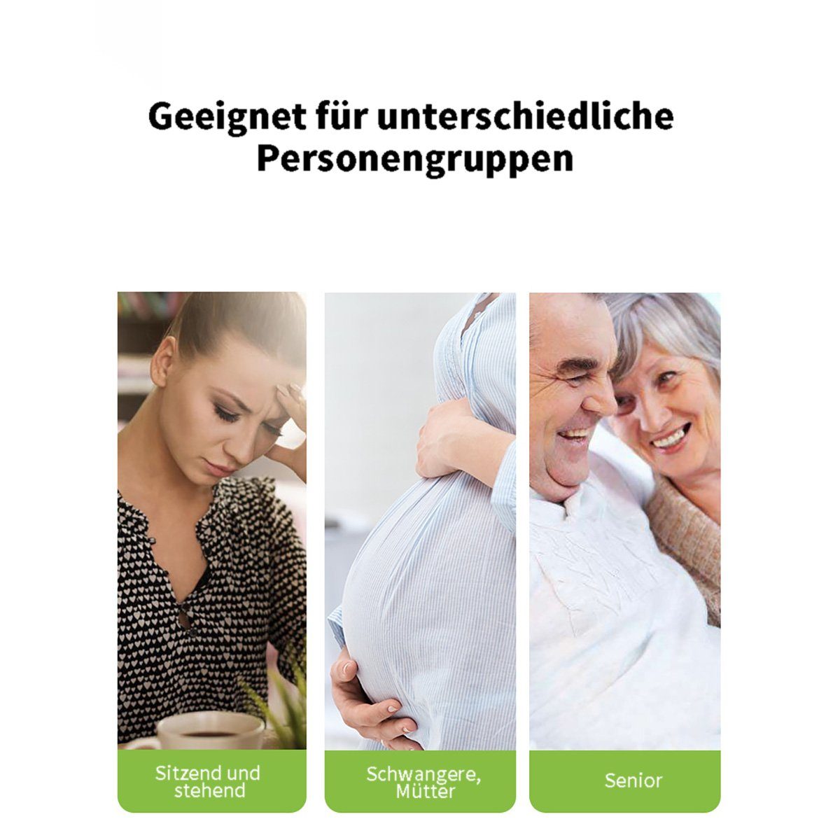 götäzer Kniekissen Beinpositionierer aus Memory-Schaum, Kniekissen, (für Seitenschläfer) Kniekissen zum Schlafen