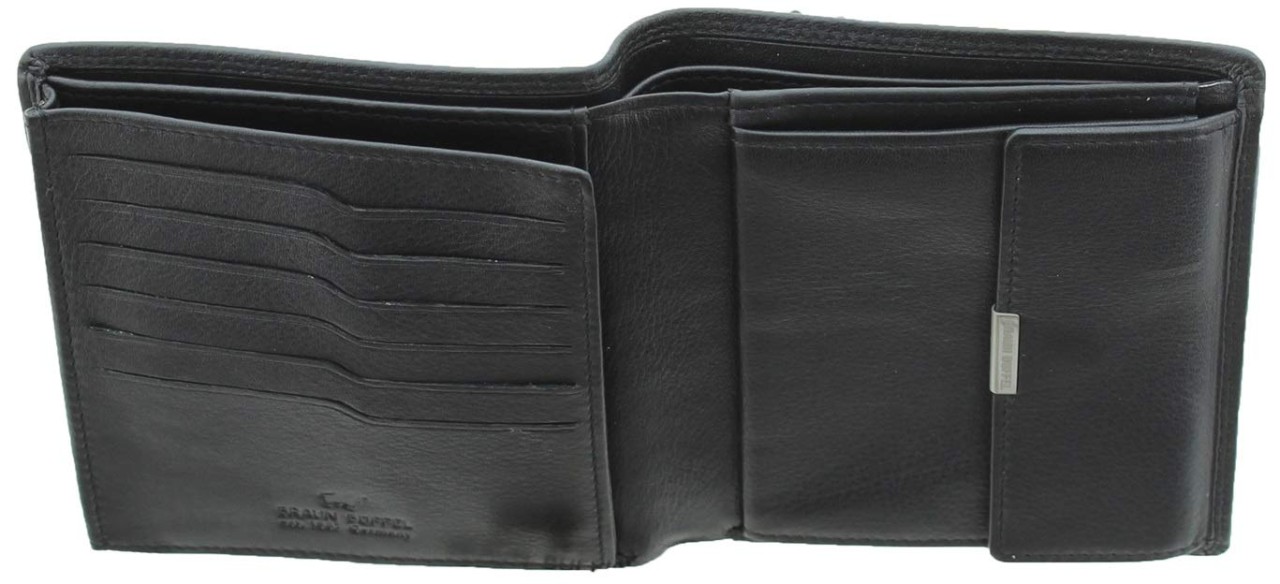 BRAUN BÜFFEL Handtaschen schwarz 10 Karten
