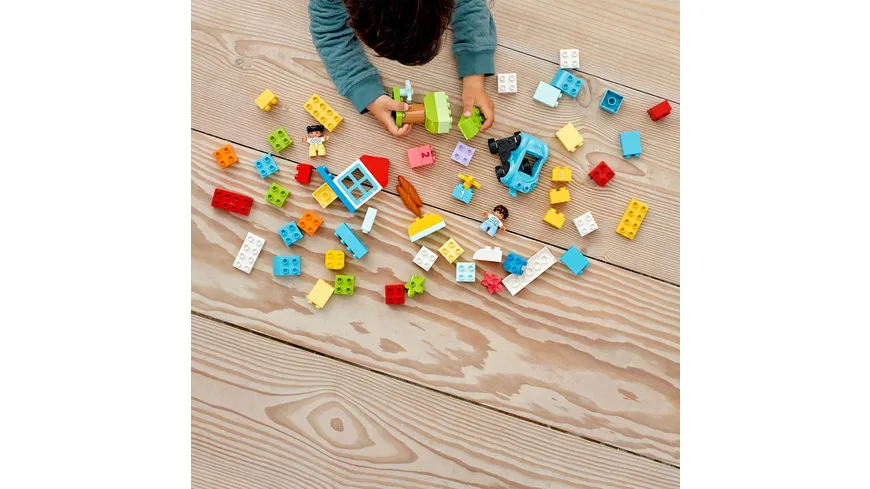 LEGO DUPLO Classic 10913 Steinebox, Kreativbox, Spielzeug ab 1,5 Jahren