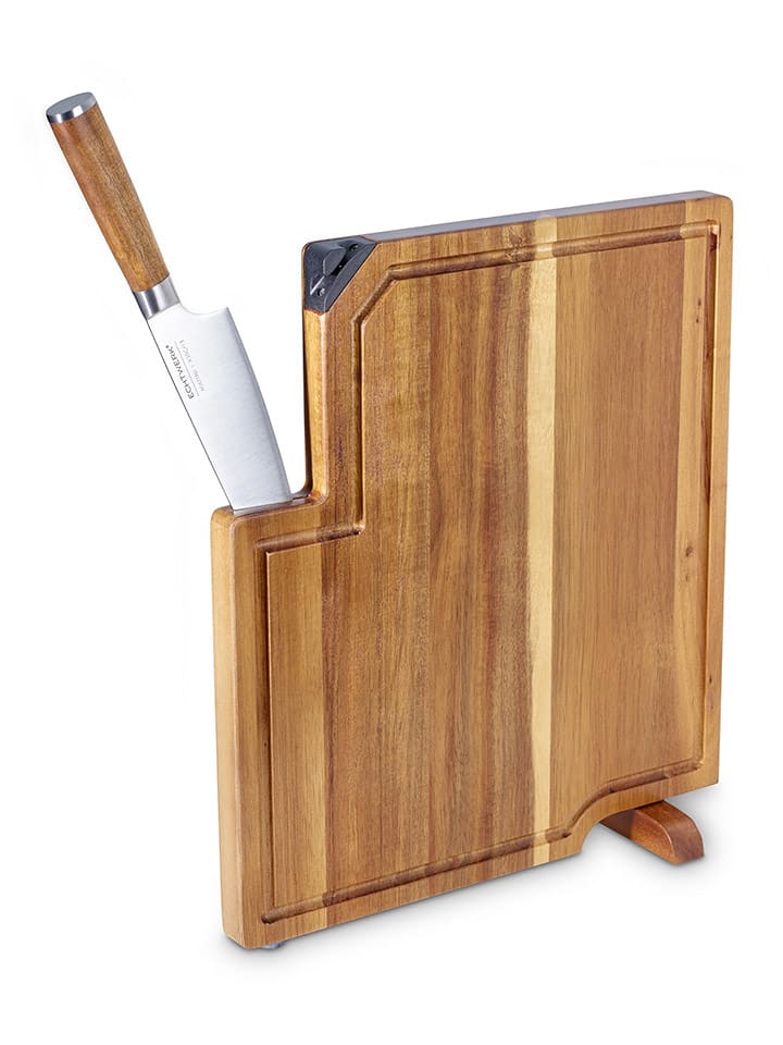 Echtwerk 2tlg. Messer-Set in Hellbraun/ Silber günstig kaufen onesize