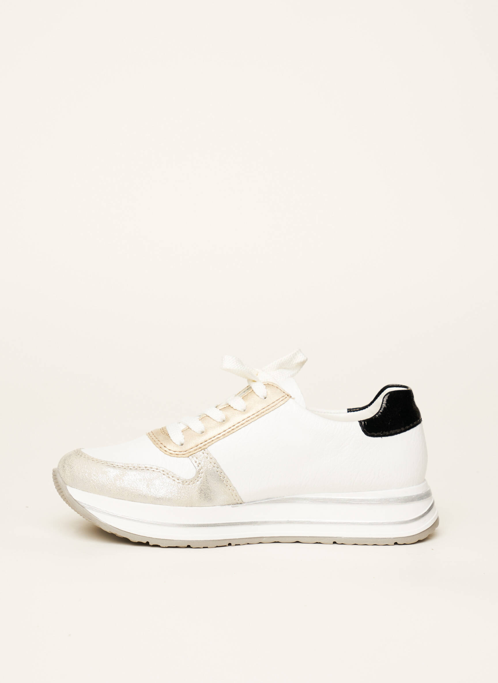 Rieker Baskets Femme couleur blanc