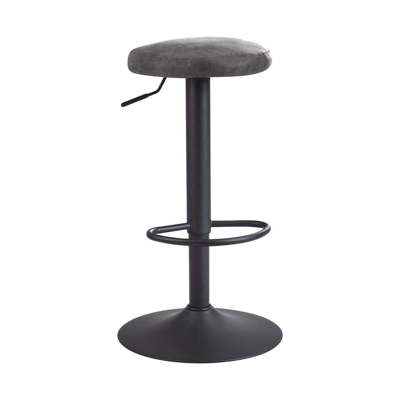 Wohnling Barhocker 79 x 40 x 40 cm Grau