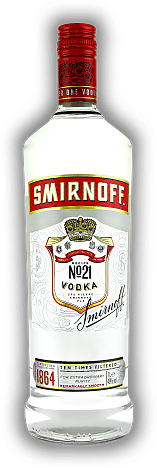 Smirnoff Red 1,0 Liter 40% Smirnoff Red 1,0 Liter 40% Smirnoff ist international die Nummer 1 bei den Wodkas und die zweitgrößte Spirituosenmarke der Welt. 1	 Liter - Vol 40%