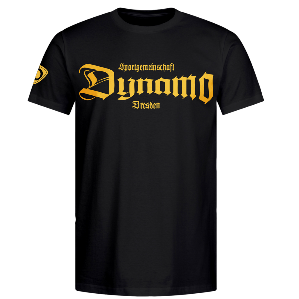 Herren T-Shirt old school schwarz