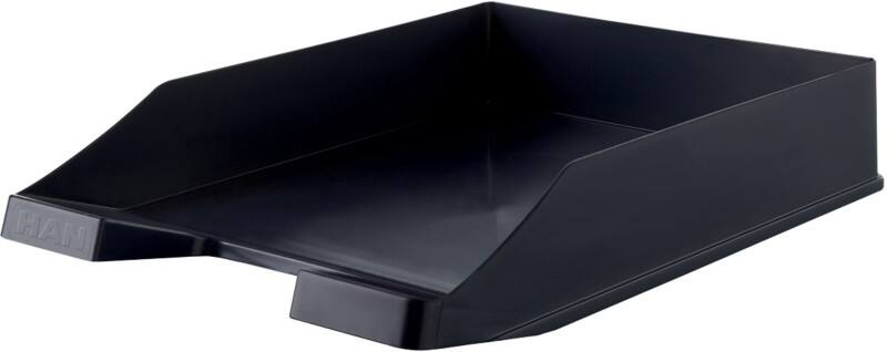 HAN Briefablage Karma Plastik Schwarz 25,5 x 34,8 x 6,5 cm
