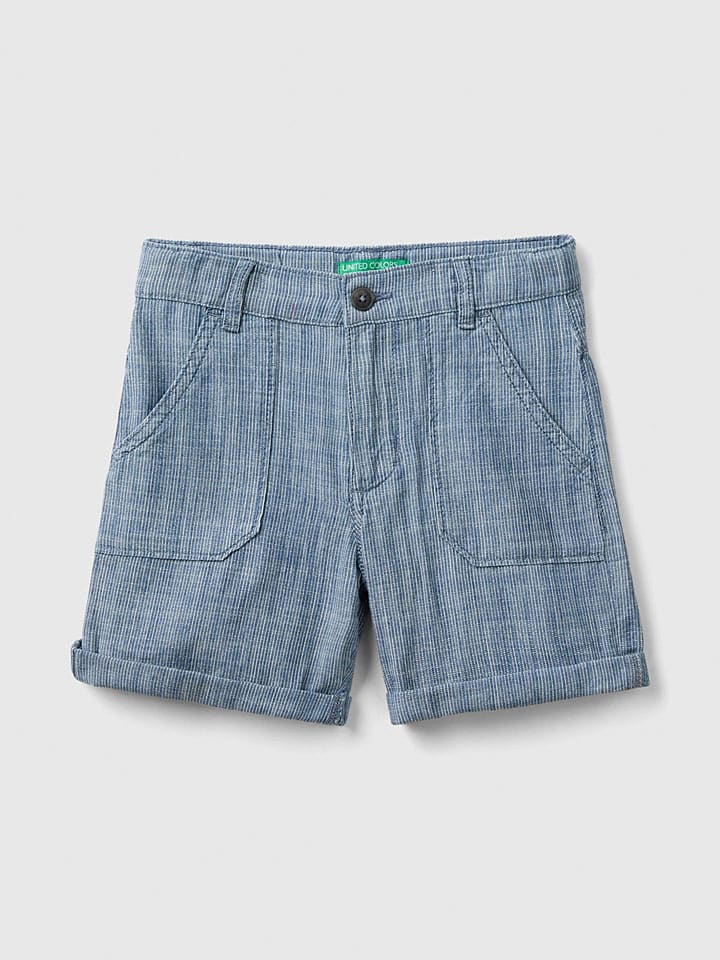 Benetton Shorts in Blau günstig kaufen