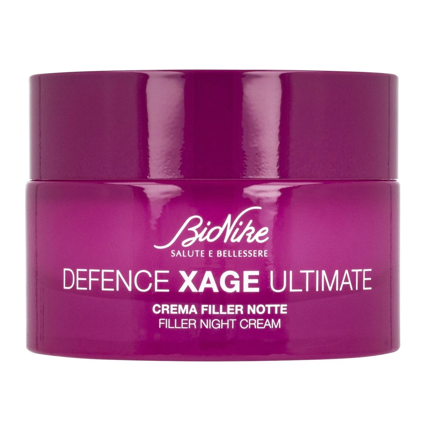 Defence Xage Ultimate - Night Filler Cream - Kuracja przeciwzmarszczkowa na noc, Wypełniacz przeciwzmarszczkowy