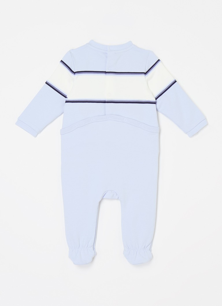 Set pentru bebeluși HUGO BOSS cu bavețică, ambalat în cutie cadou, 2 bucăți.