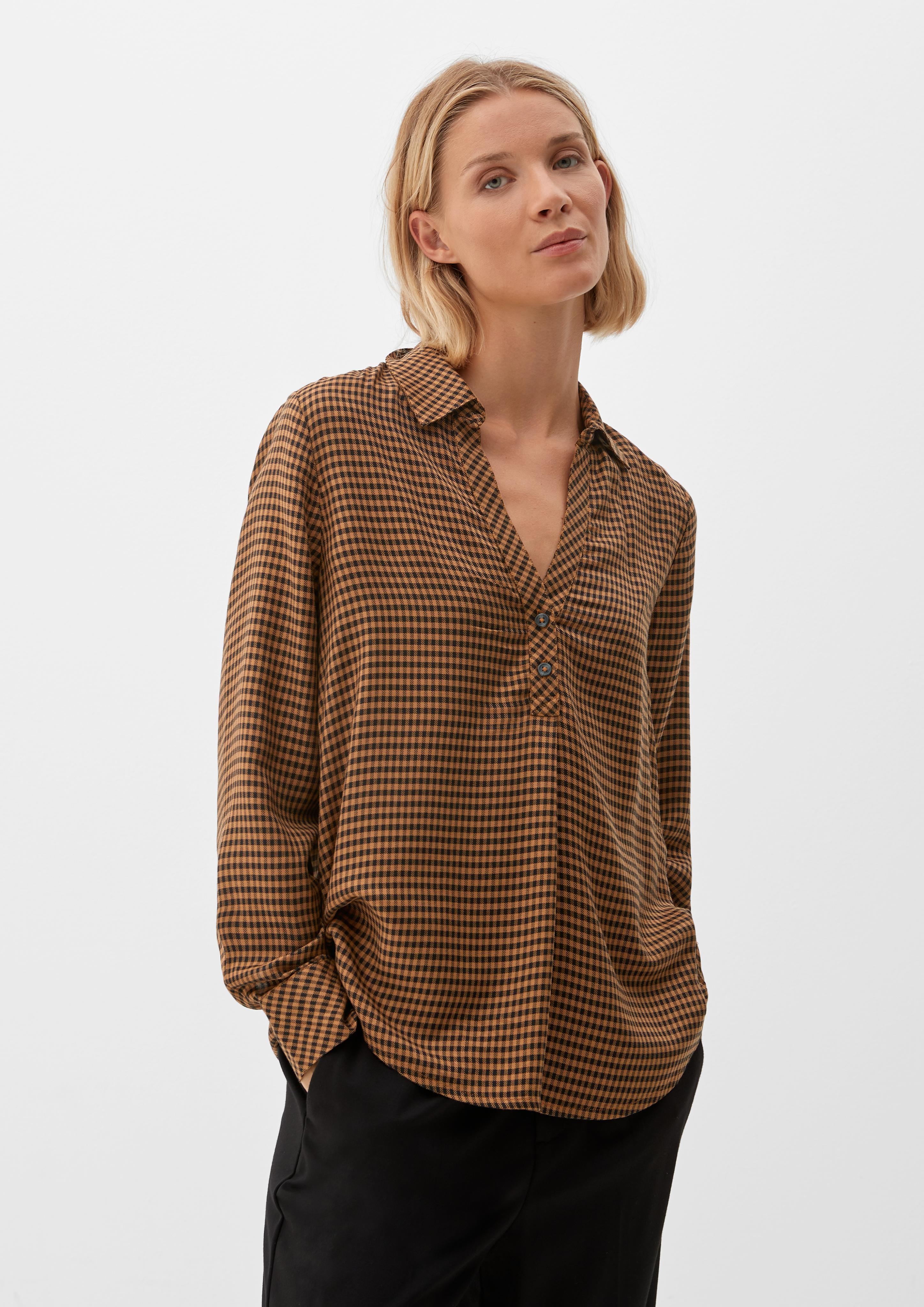 Bluse mit Karomuster  2120721-99N7