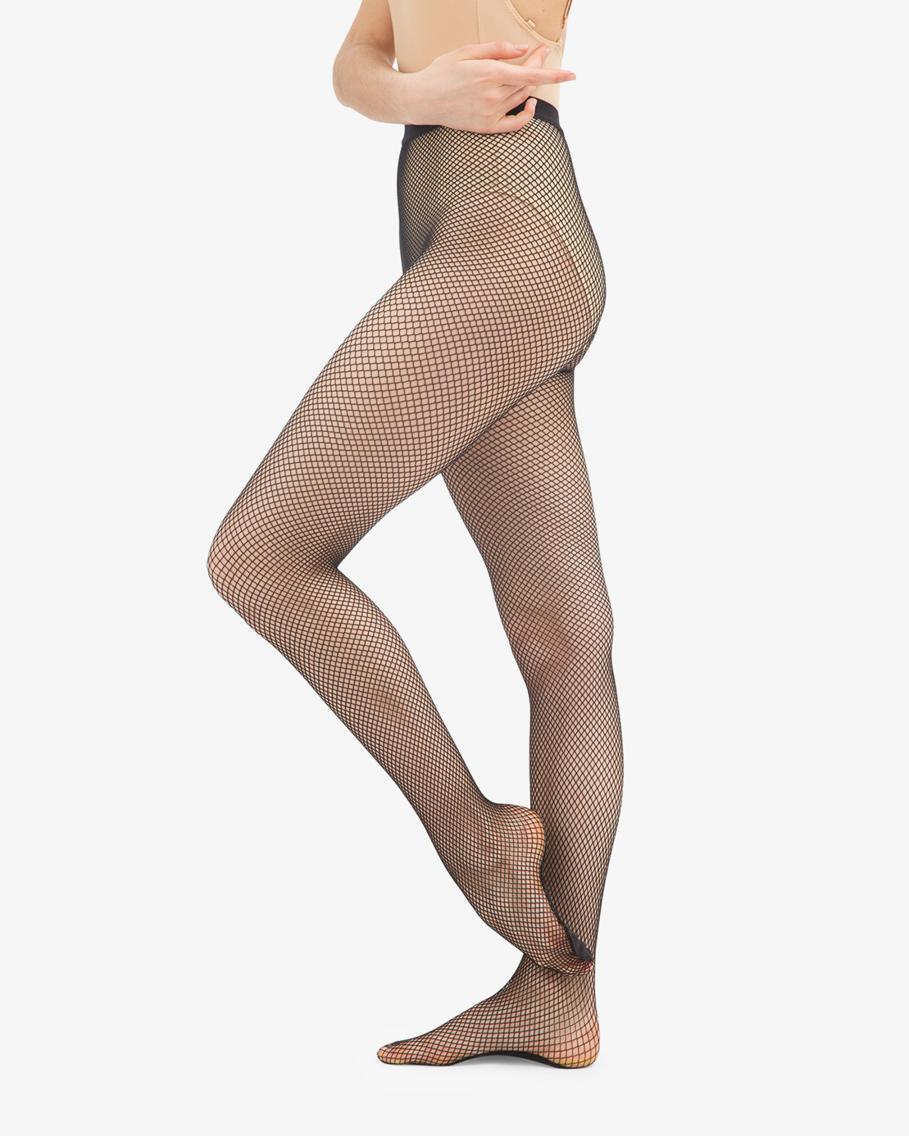 Net footed tights