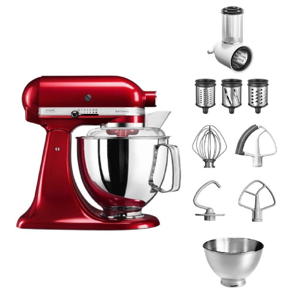 KitchenAid Küchenmaschine KitchenAid 4,8 L 5KSM175 Artisan Küchenmaschine Beginnerset
