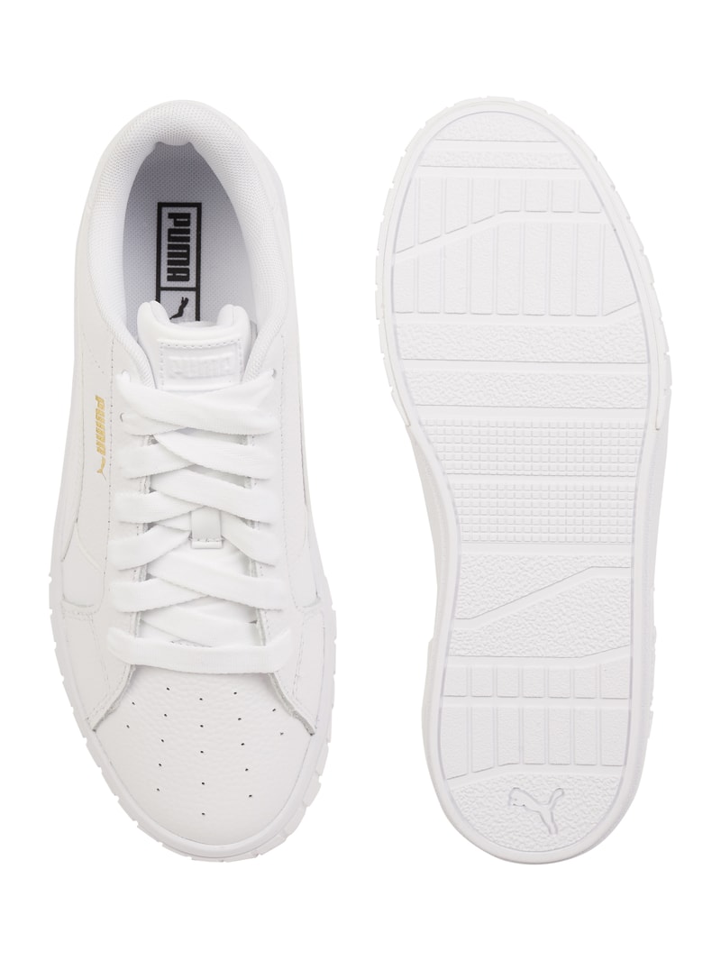 Sneaker aus Leder Modell 'Cali Star' in weiß