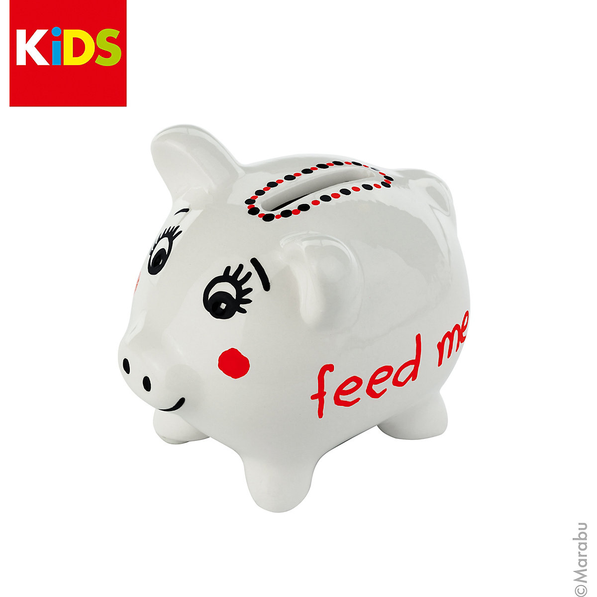 KiDS Porcelain & Glas Painter - Sparschwein-Set