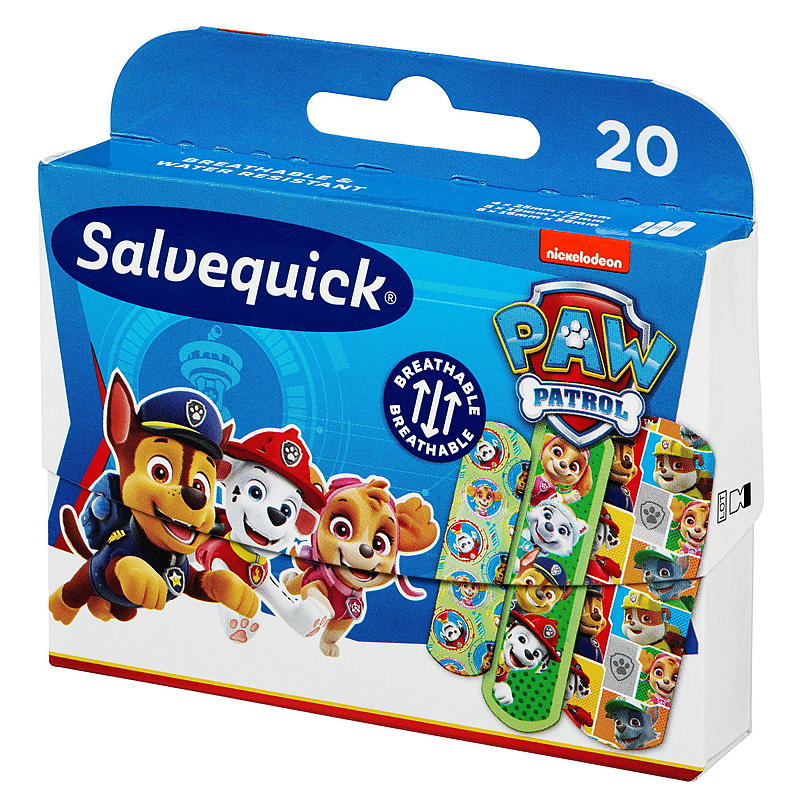 Salvequick Salvequick 20 stk Paw patrol