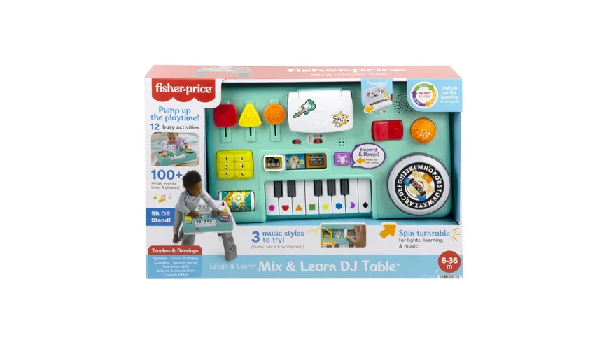 Fisher-Price Lernspaß DJ Spieltisch (D)