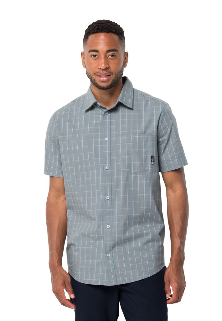 HOT SPRINGS SHIRT M Kurzarm Wanderhemd Herren