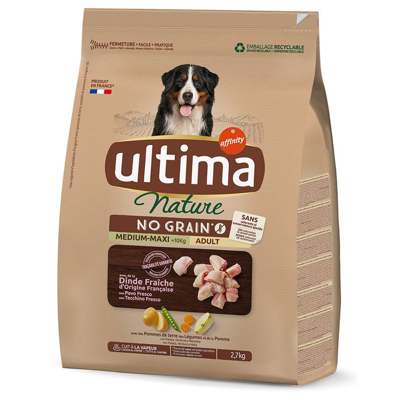 Ultima Nature No Grain Medium / Maxi Truthahn
