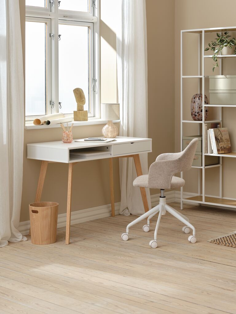 Biurko TAMHOLT TAMHOLT 50x100 białe/naturowe