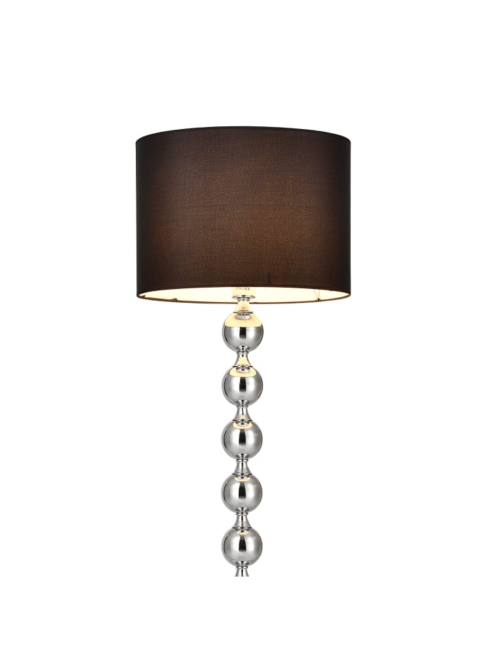 lux.pro Stehleuchte Spheric Black in Schwarz (H)155cm (D)48cm günstig kaufen onesize