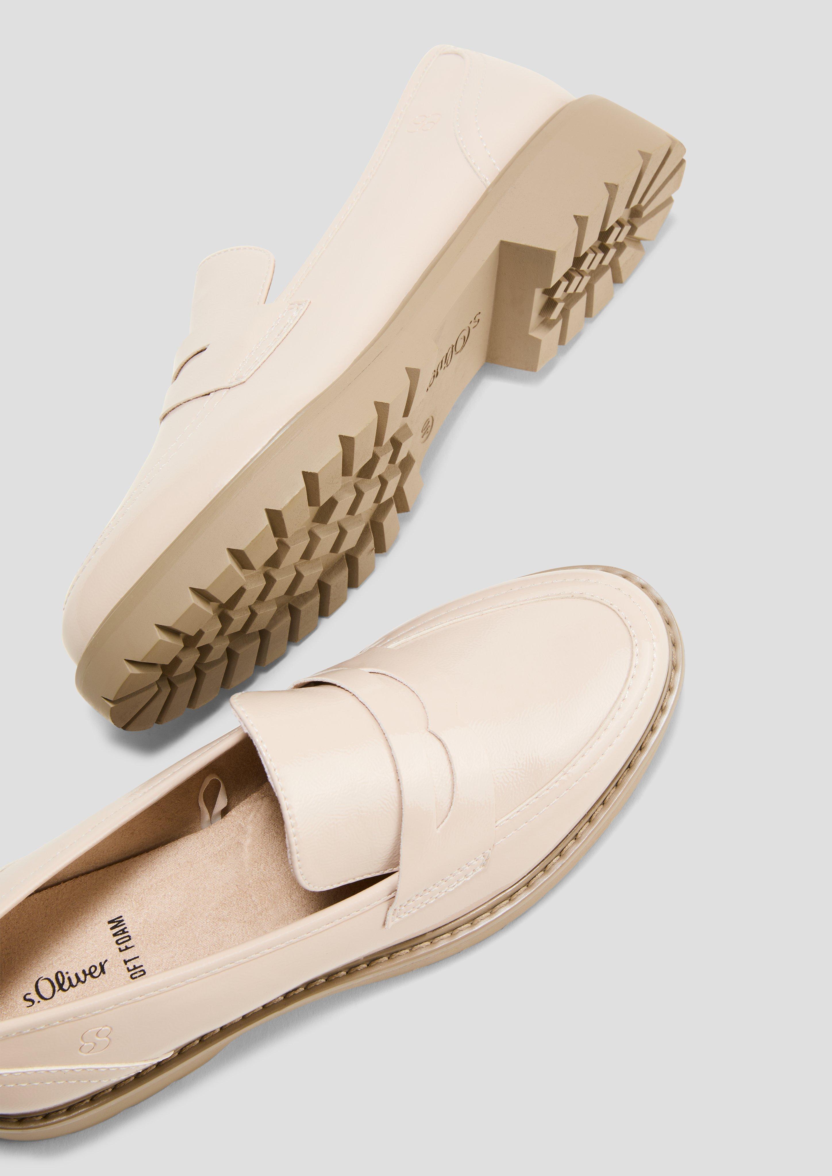 Loafer in Leder-Optik  6008259-407