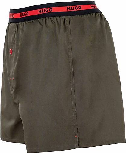 HUGO Web-Boxershorts 2er Pack