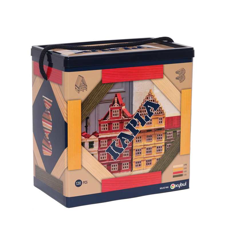 Baril 120 planchettes Kapla