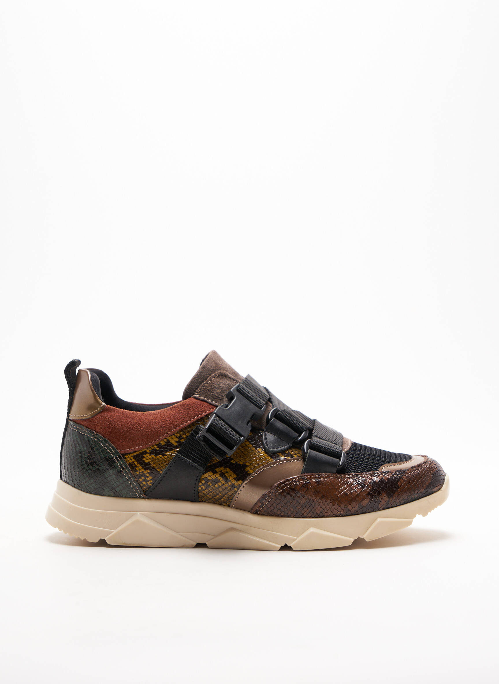 R Q S Baskets Femme couleur marron