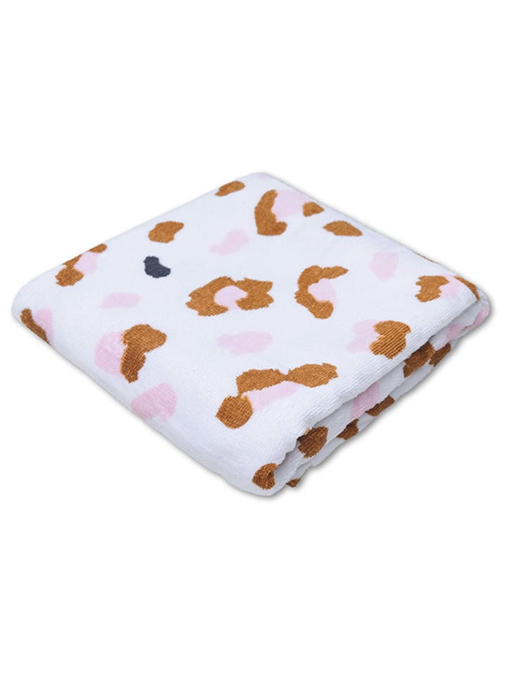 Swim Essentials Strandtuch ''Kaki Leopard'' in Weiß - (L)135 x (B)65 cm günstig kaufen 135x65 cm