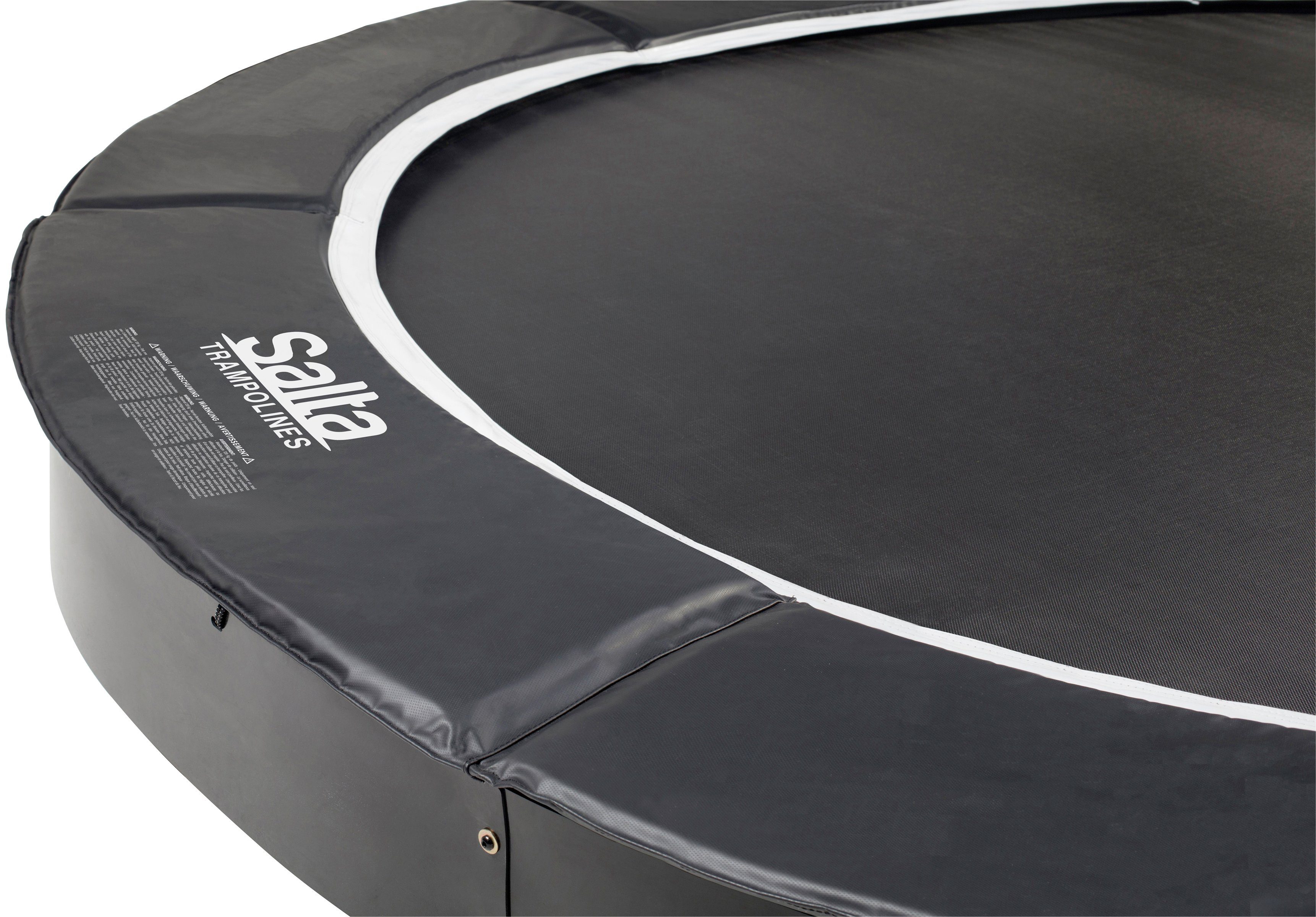 Salta Gartentrampolin Royal Baseground, Ø 251 cm, Schutzrand schwarz